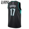 Maillot Basket Enfant Portland Trail Blazers Shaedon Sharpe 2025-26 Nike City Edition Noir Swingman